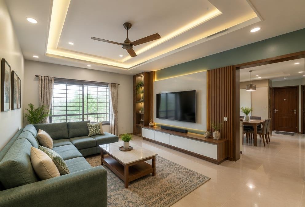 False Ceiling & Interiors