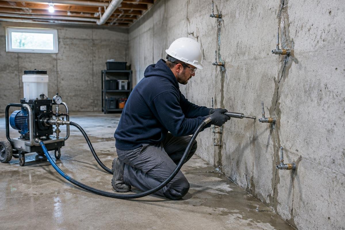Crack Filling & Leakage Treatment
